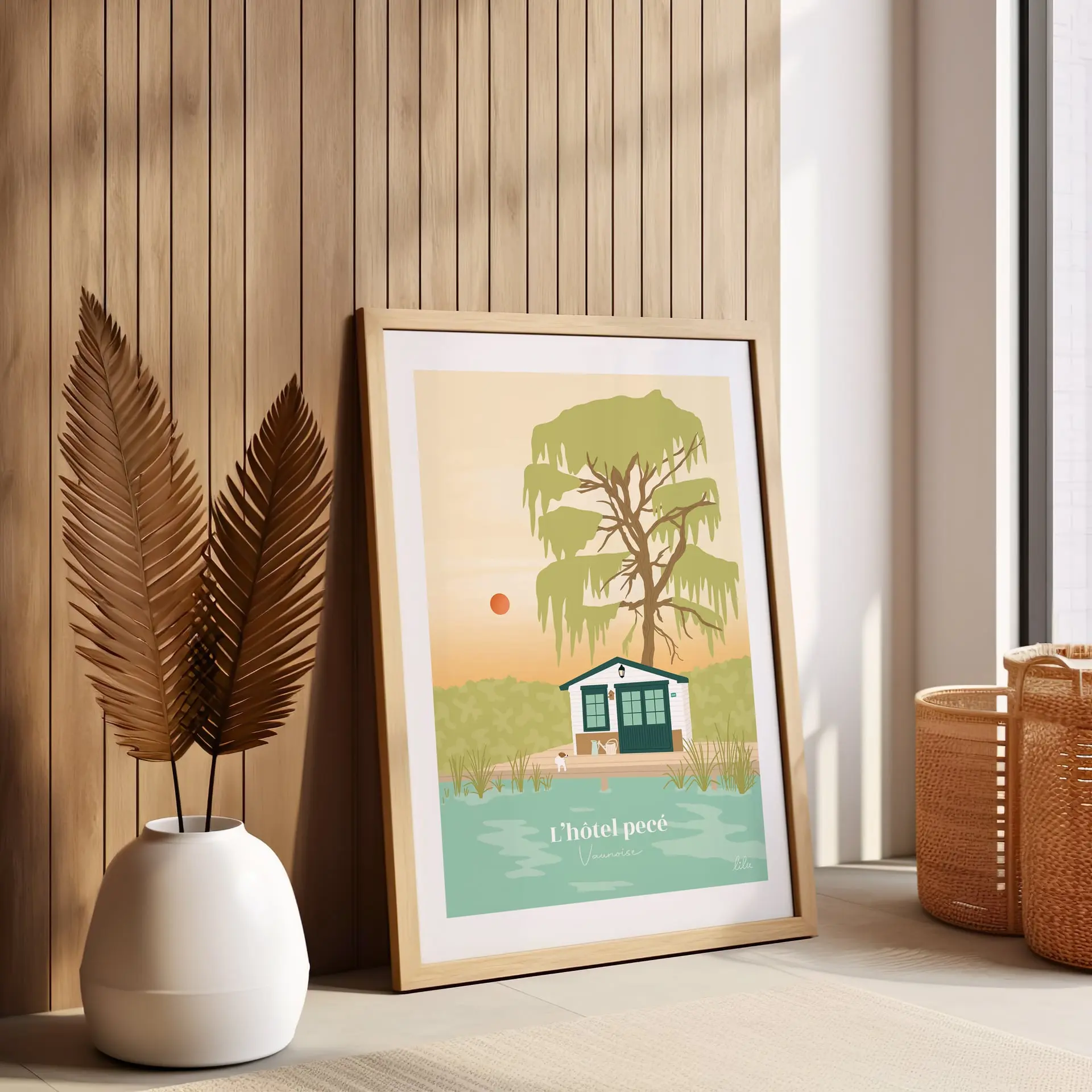 thumbnail image 2 of Poster Personnalisé "Notre Maison 2 of 10